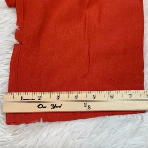 NWT J. Crew New Drapey Puff-Sleeve Jumpsuit Holiday Red Sz 6 **Shipping On US!** - Picture 9 of 11